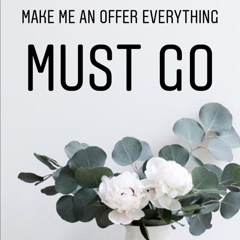 Everything must go
